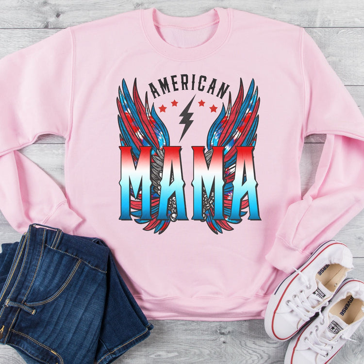 American Mama Cotton Blend Unisex Sweatshirt