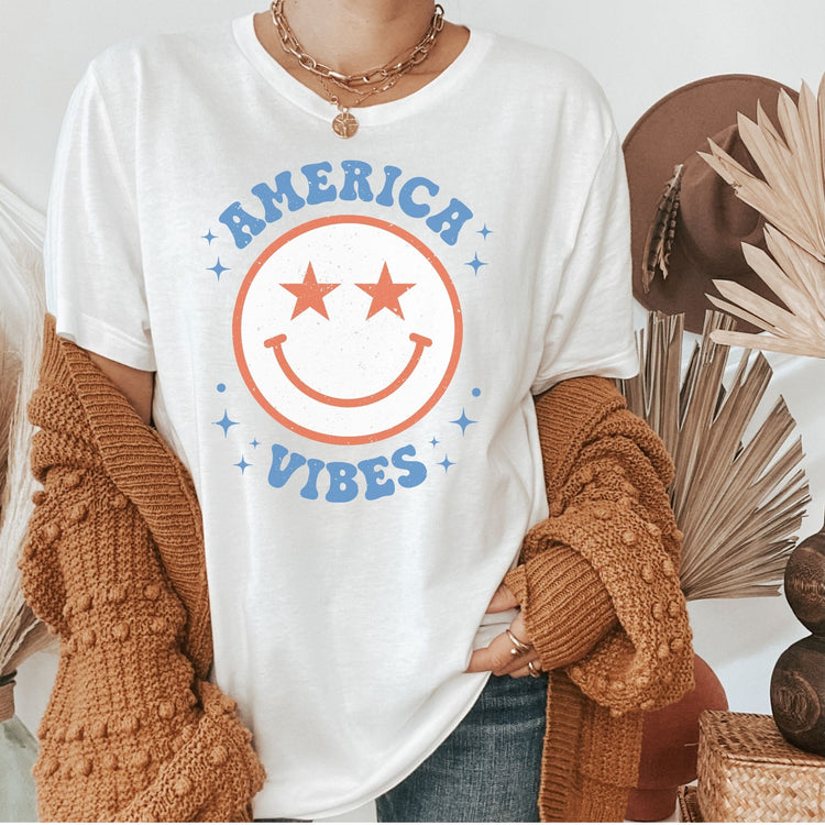 Womens America Vibes T-Shirt