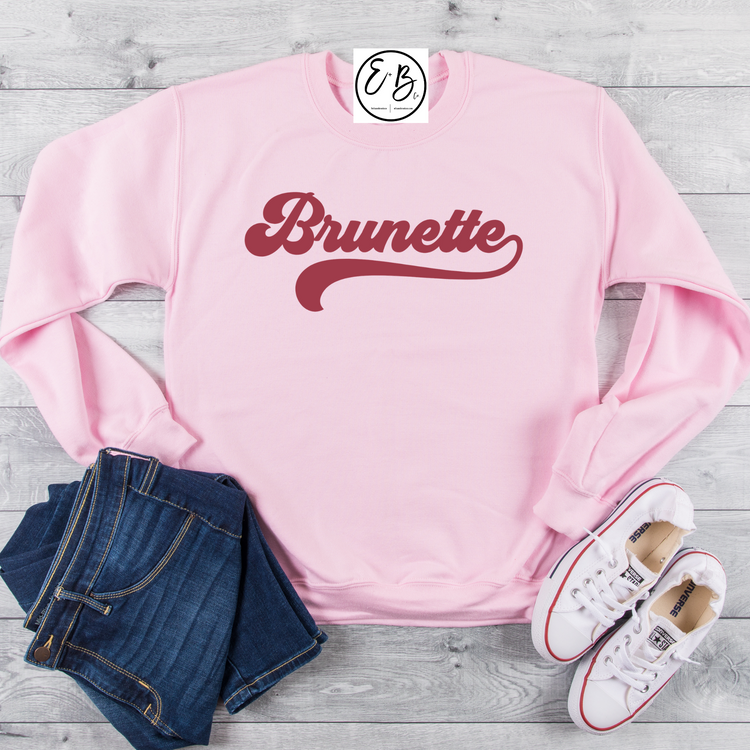 Brunette Unisex Crewneck Sweatshirt