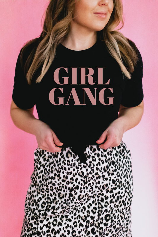 Girl Gang Cotton T shirt