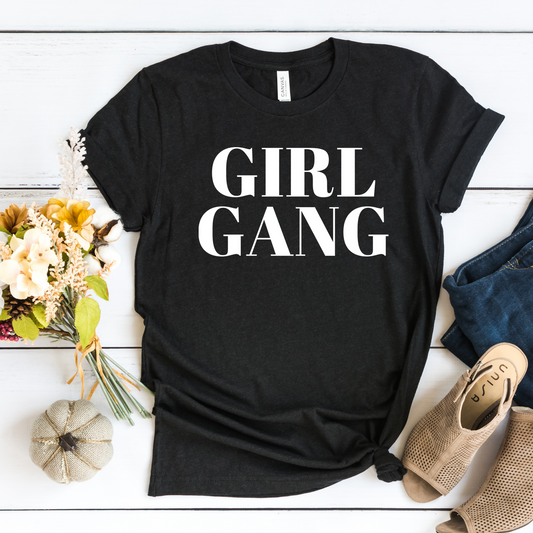Girl Gang Cotton T-Shirt