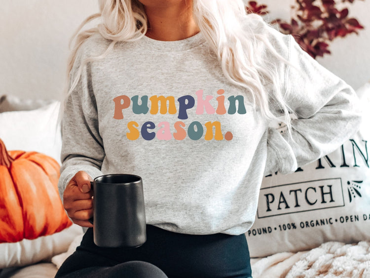 Fall Colors Pumpkin Season Sweatshirt