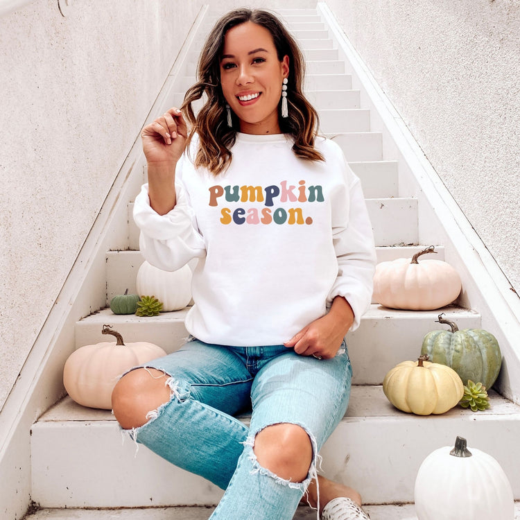 Fall Colors Pumpkin Season Sweatshirt