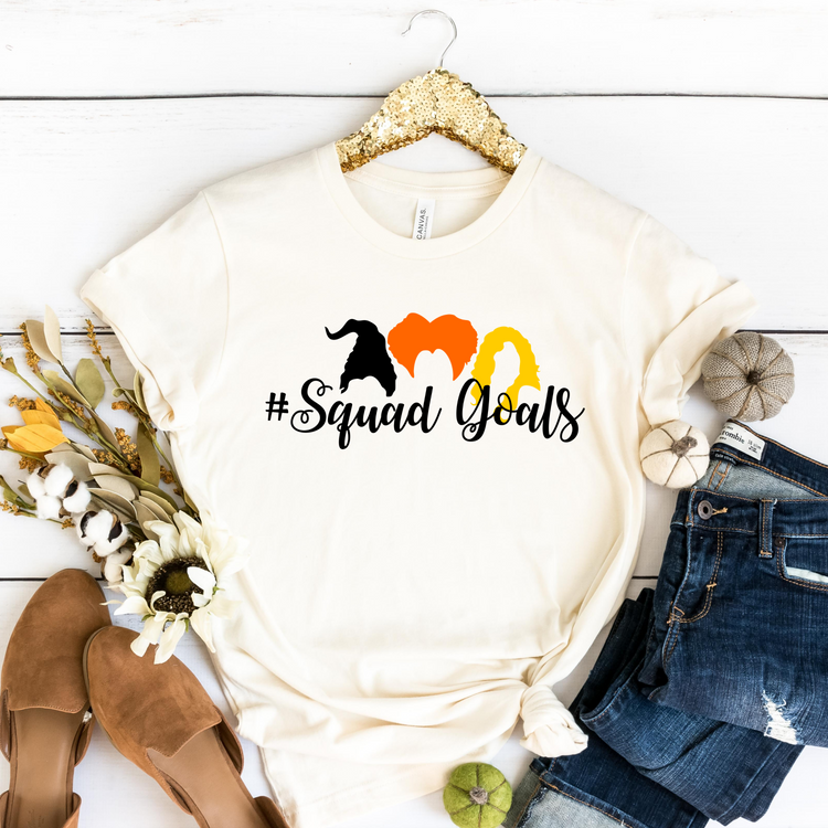 Sanderson Sisters Squad Goals Graphic T shirt - Unisex Fit